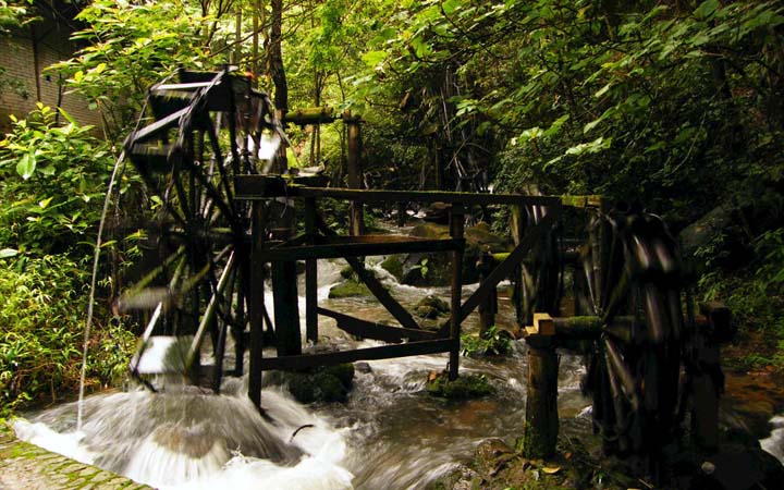 盤龍峽生態(tài)旅游區(qū)水車群旅游規(guī)劃實景